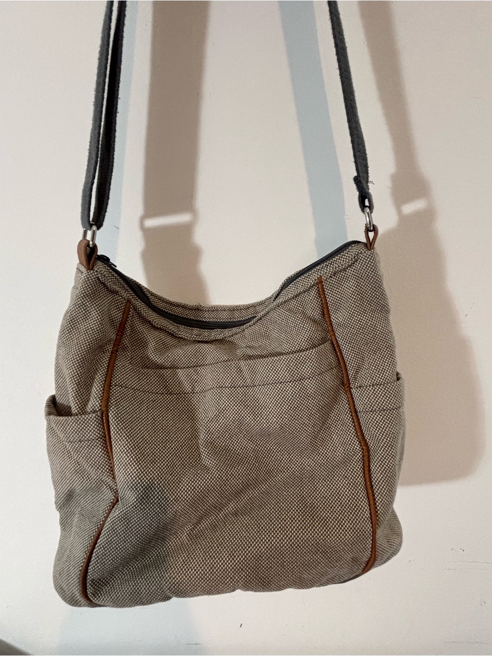 Thirty One Brush Twill Hobo/Shoulder bag Crossbody Purse Casual Travel